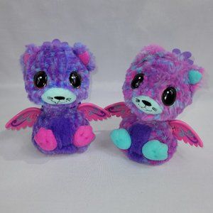 Hatchimals Peacat Set 2 Electronic Pet Tie Dye Plush Twin Pair